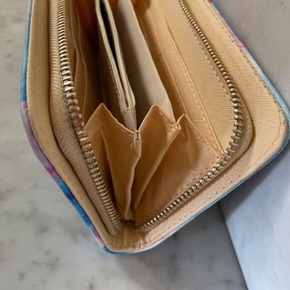 SIMPLY SOUTHERN "ohh snap" Wishbone Marble Blue Pink Purple Print Long W… - Picture 13 of 15